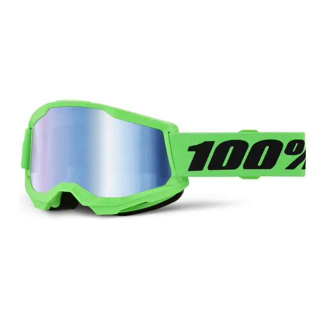 GAFAS 100% STRATA 2 VERDE CON ESPEJO
