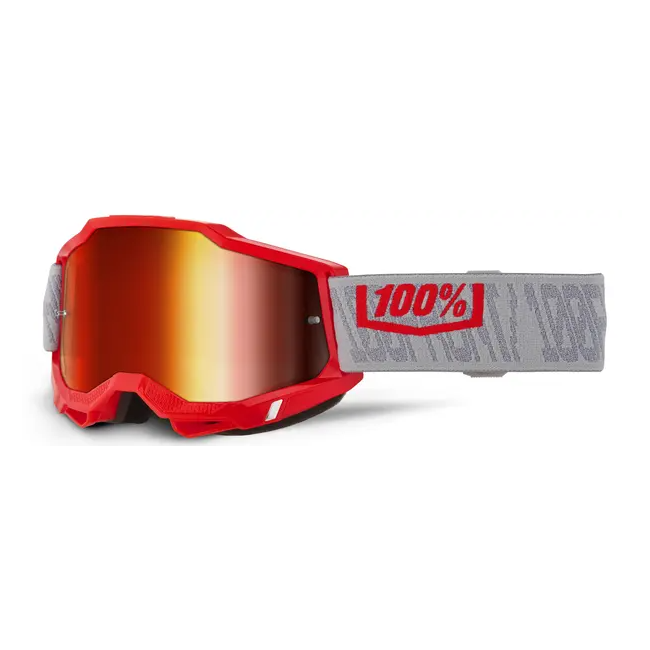 GAFAS 100% ACCURI 2 GATORBAK - RED MIRROR