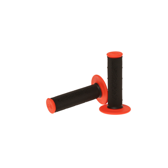Puños compuestos dobles RFX Pro Series con centro negro (negro/ naranja)