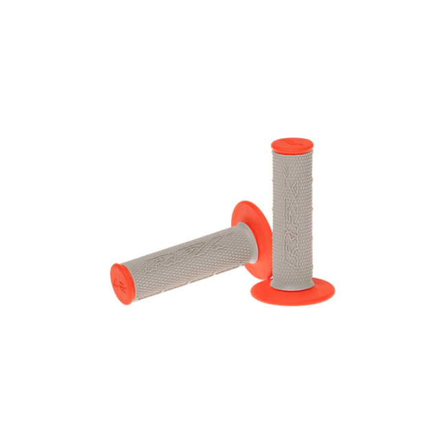 Puños compuestos dobles RFX Pro Series con centro gris (gris/naranja)
