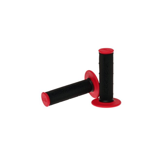 Puños compuestos dobles RFX Pro Series con centro negro (negro/ rojo)