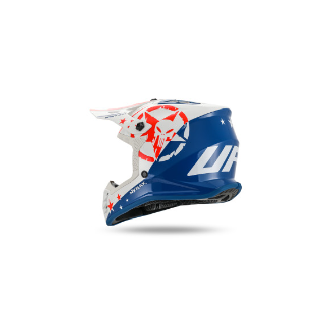 CASCO UFO JUNIOR KOREY AZUL BLANCO ROJO