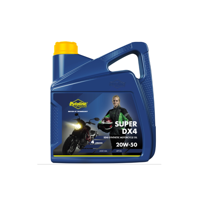 ACEITE PARA MOTOR  PUTOLINE SUPER DX4 20W50 4L