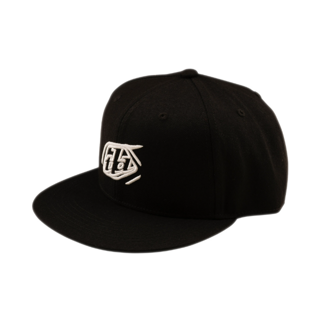 Gorra TROY LEE DESIGNS Curved Snapback Badge NEGRO