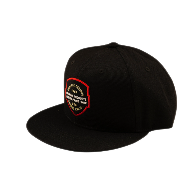 Gorra TROY LEE DESIGNS Flat Bill Snapback Imprint NEGRA
