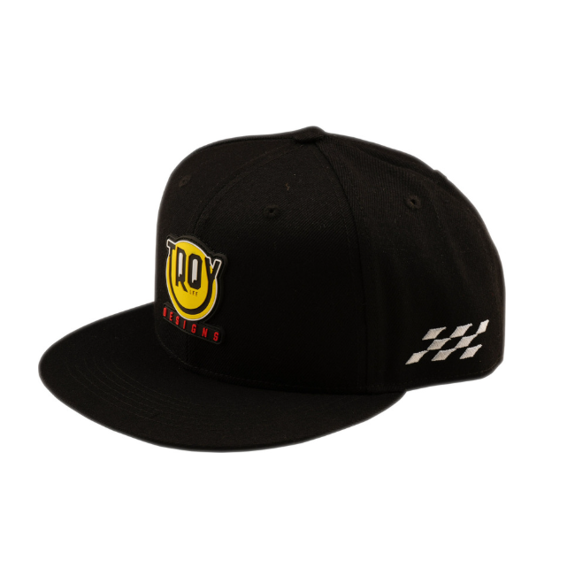 Gorra TROY LEE DESIGNS Flat Bill Snapback Happy Dayz NEGRO