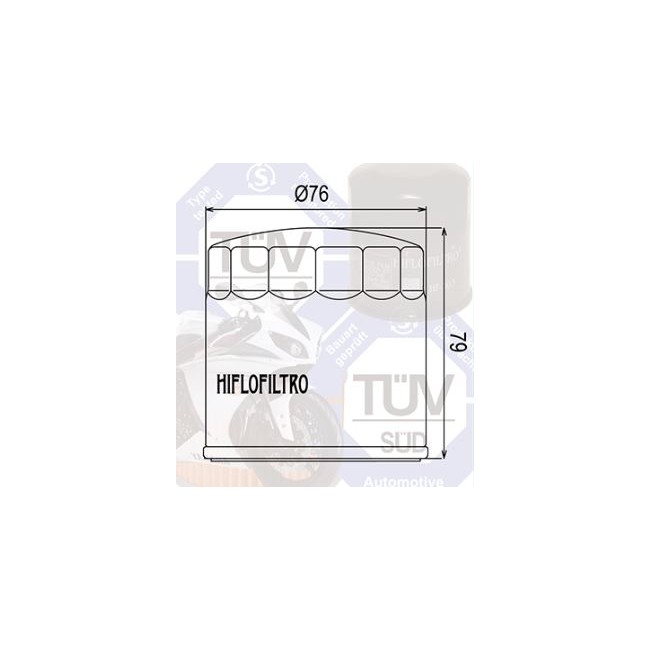 FILTRO DE ACEITE HIFLOFILTRO PARA BMW R 1100 GS (93-99)