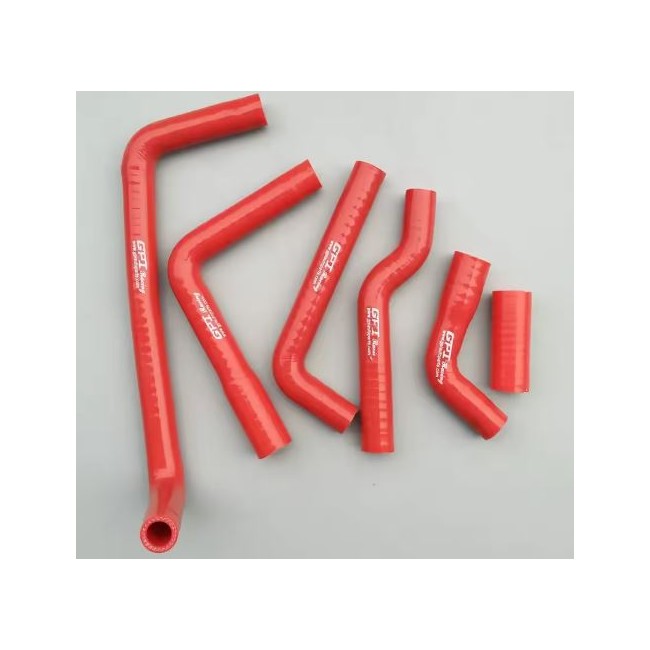JUEGO DE MANGUITOS DE RADIADOR GAS GAS 07-11 ROJO