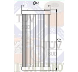 FILTRO DE ACEITE HIFLOFILTRO PARA BMW G450X 09-12
