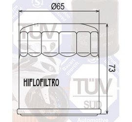 FILTRO DE ACEITE HIFLOFILTRO PARA HONDA