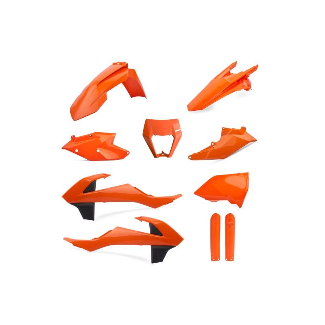 Full Kit Plasticos KTM EXC/F (2017-19) NARANJA