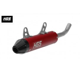 SILENCIOSO HGS ROJO GAS...