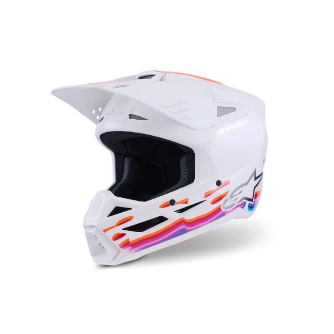 CASCO SM3 FORCE BLANCO BRILLO