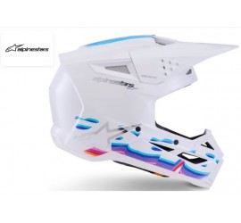 CASCO SM3 FORCE BLANCO BRILLO