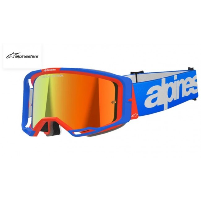 GAFAS ALPINESTAR VISION 8 ROJAS/AZULES
