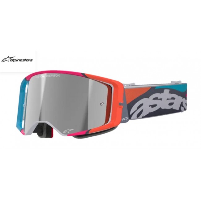 GAFAS ALPINESTAR SUPERTECH STREAM GRAY/MULTI MIRROR-SILVER