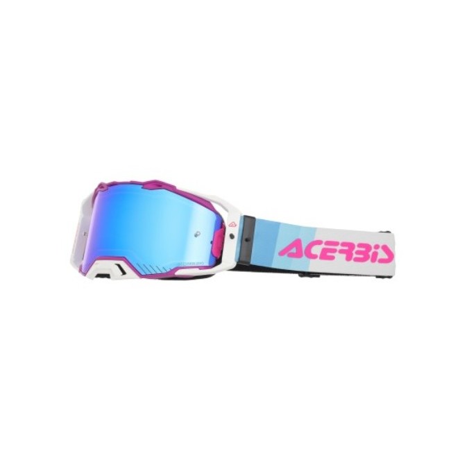 GAFAS ACERBIS VULCAN MIRROR BLANCO/ROSA
