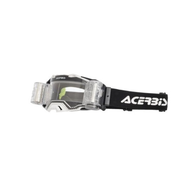 GAFAS ACERBIS VULCAN ROLL OFF NEGRA/BLANCA