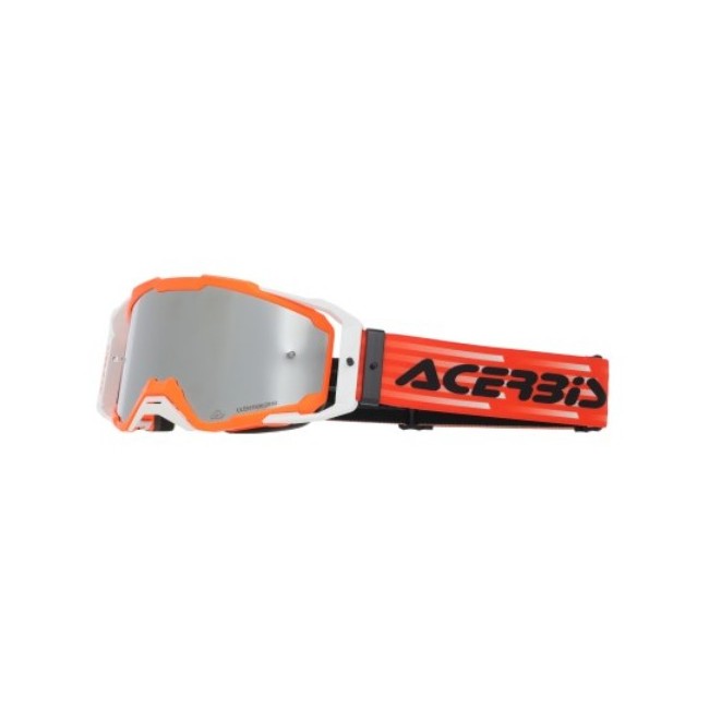 GAFAS ACERBIS VITRION MIRROR BLANCA/NARANJA