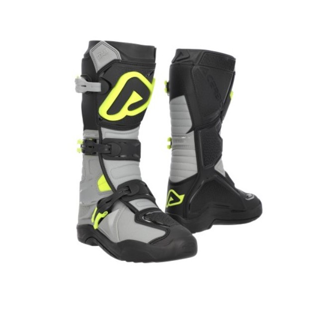 BOTAS ACERBIS X-TEAM 2.0 NEGRAS/AMARILLAS FLOUR