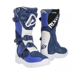 BOTA ACERBIS X-TEAM 2025 JUNIOR NEGRO-BLANCO-AZUL
