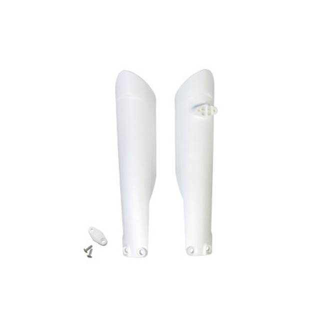 PROTECTORES HORQUILLAS BLANCOS UFO HUSQ/GASGAS/KTM