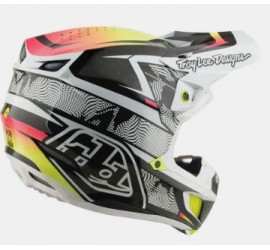 CASCO TROY LEE DESIGNS SE5 CARBON MIPS LINED UP BLANCO