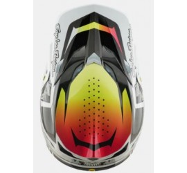 CASCO TROY LEE DESIGNS SE5 CARBON MIPS LINED UP BLANCO