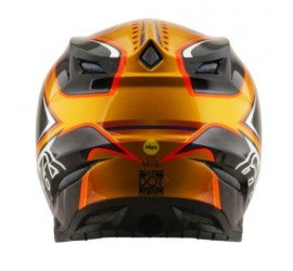 CASCO TROY LEE DESIGNS SE5 CARBON MIPS CREST GOLD