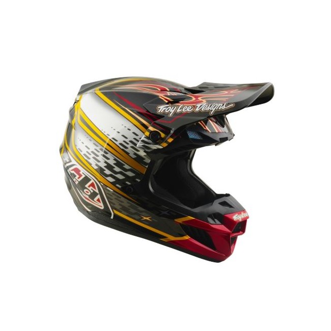 CASCO TROY LEE DESIGNS SE5 COMPOSITE MIPS WINGS NEGRO