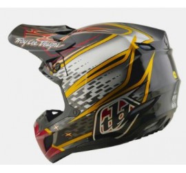 CASCO TROY LEE DESIGNS SE5 COMPOSITE MIPS WINGS NEGRO