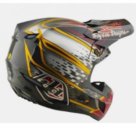 CASCO TROY LEE DESIGNS SE5 COMPOSITE MIPS WINGS NEGRO