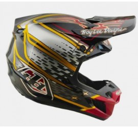 CASCO TROY LEE DESIGNS SE5 COMPOSITE MIPS WINGS NEGRO