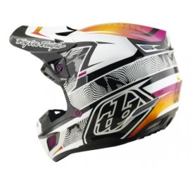 CASCO TROY LEE DESIGNS SE5 COMPOSITE MIPS LINED UP NEGRO
