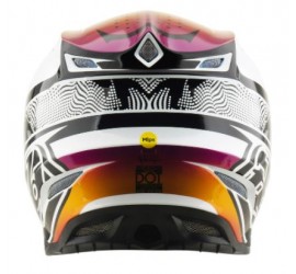 CASCO TROY LEE DESIGNS SE5 COMPOSITE MIPS LINED UP NEGRO