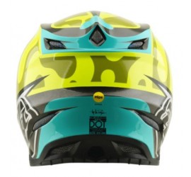CASCO TROY LEE DESIGNS SE5 COMPOSITE MIPS MYTH FLO YELLOW