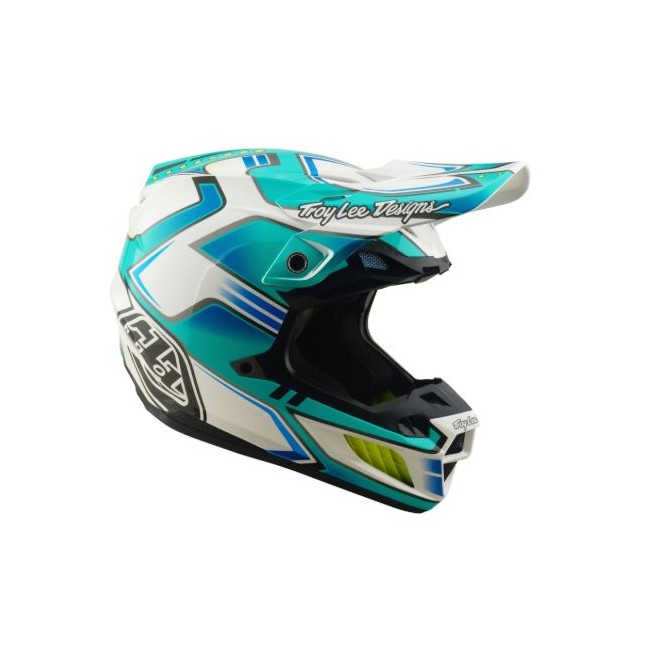 CASCO TROY LEE DESIGNS SE5 COMPOSITE MIPS CREST REAL TEAL