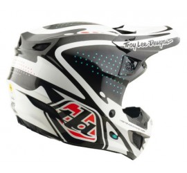 CASCO TROY LEE DESIGNS SE5 POLYCARBONATE MIPS DE LINE BLACK