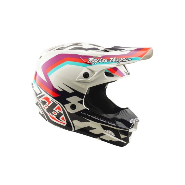 CASCO TROY LEE DESIGNS SE5 POLYCARBONATE MIPS DASH VIOLETA