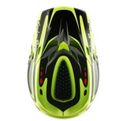 CASCO TROY LEE DESIGNS SE5 POLYCARBONATE MIPS THE LINE FLO YELLOW