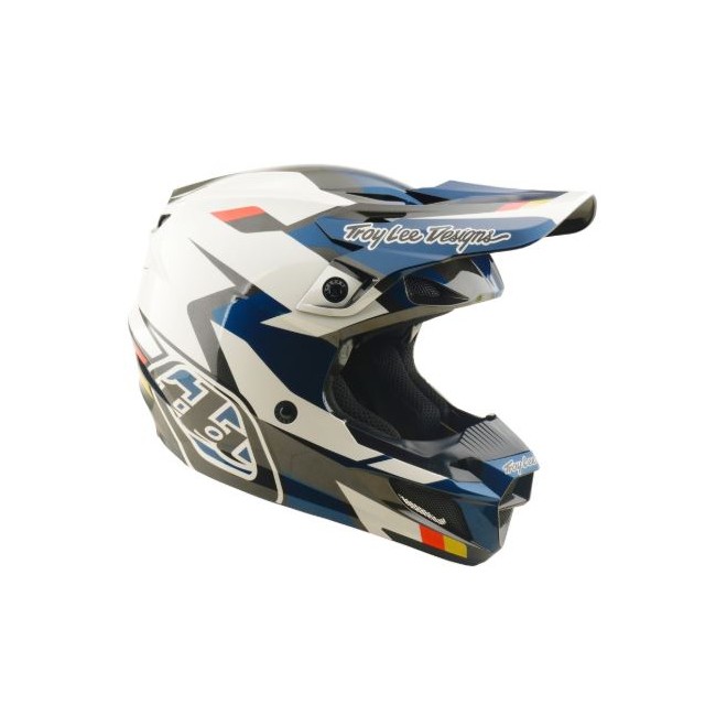 CASCO TROY LEE DESIGNS SE5 POLYCARBONATE MIPS ROAMER BLUE