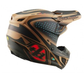CASCO TROY LEE DESIGNS SE5 POLYCARBONATE MIPS THE LINE SIENNA