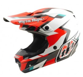 CASCO TROY LEE DESIGNS SE5 POLYCARBONATE MIPS ROAMER RED