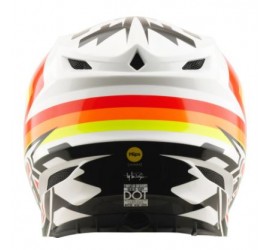 CASCO TROY LEE DESIGNS SE5 POLYCARBONATE MIPS DASH ORANGE