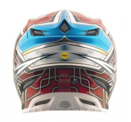 CASCO TROY LEE DESIGNS SE5 CARBON MIPS LOWRIDER SILVER