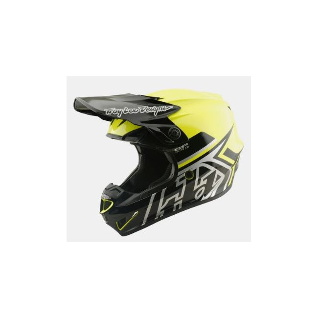CASCO JUNIOR TROY LEE DESIGNS GP PRO MIPS MONO FLO YELLOW