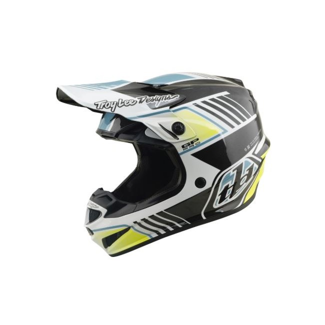 CASCO JUNIOR TROY LEE DESIGNS GP PRO MIPS SEGMENT GRAY