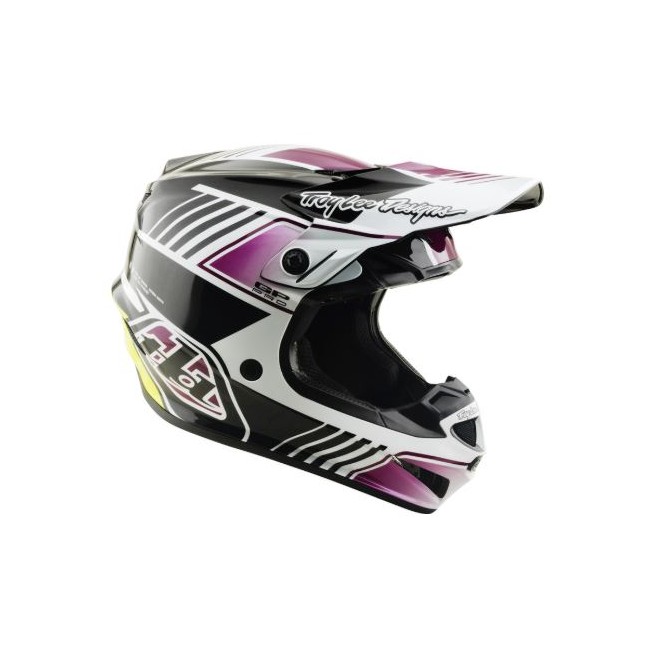 CASCO TROY LEE DESIGNS GP PRO MIPS SEGMENT BLACK