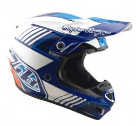 CASCO TROY LEE DESIGNS GP PRO MIPS SEGMENT BLUE