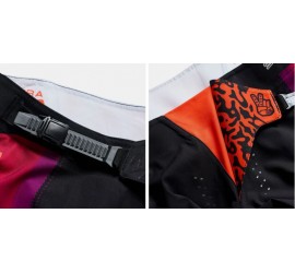 PANTALON TROY LEE DESIGNS SE ULTRA VISION NEGRO/FUCHSIA